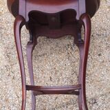 Old rotating pedestal table