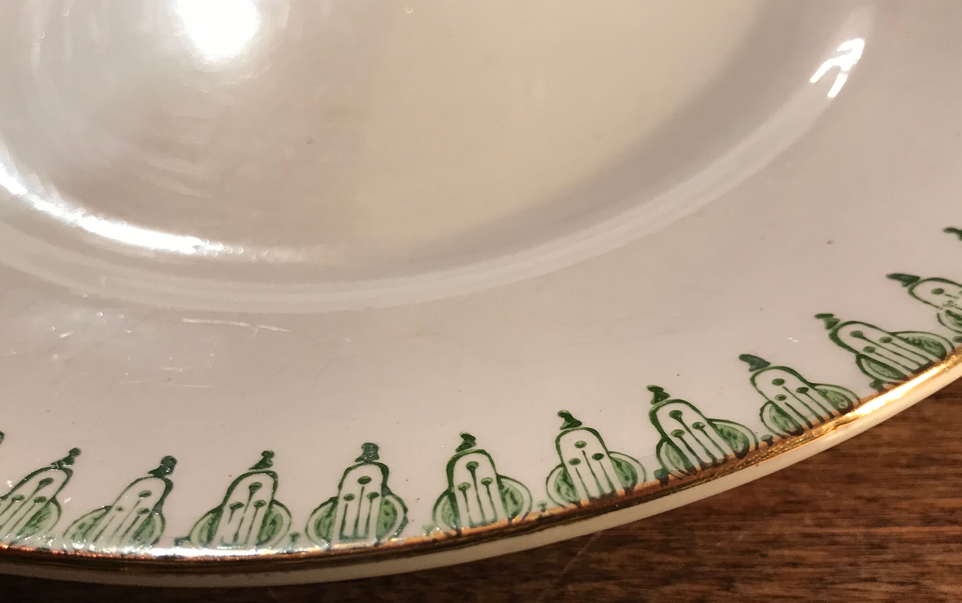 Series of 3 iron earth plates