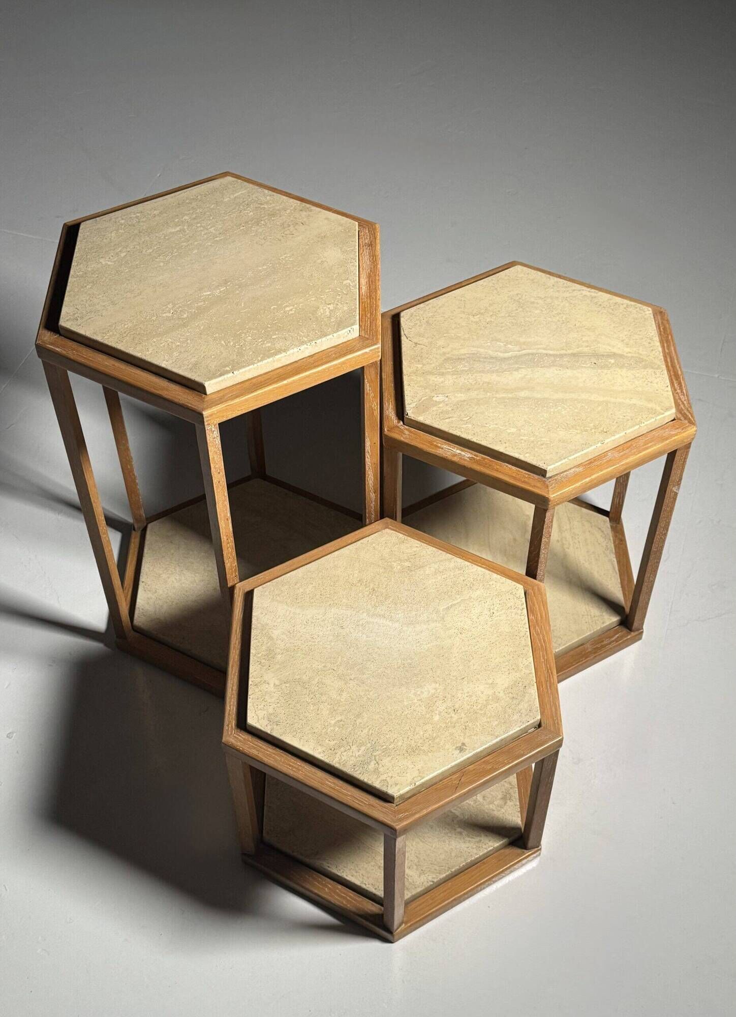 Set of 3 side tables Roche Bobois