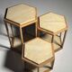 Set of 3 side tables Roche Bobois