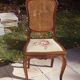 Antique Louis XV style chair in walnut