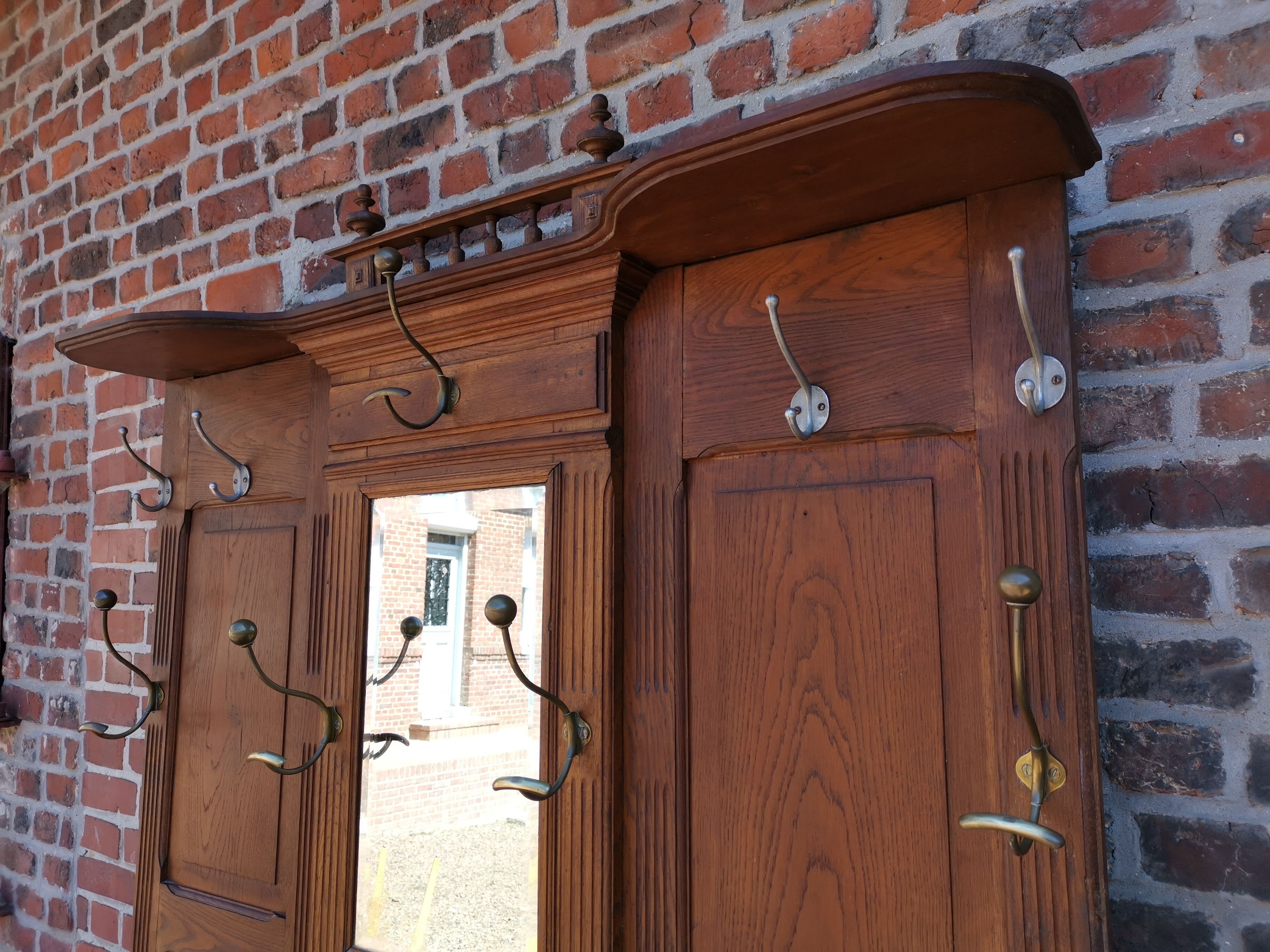 Dressing coat door late 19th