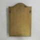 Oval gold mirror with faceted edge, 1950s