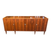Scandinavian enfilade in rosewood from the 1950s, 230cm.
