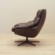 Leather swivel chair, Danish design, 1960s, designer: H.W. Klein, manufactu