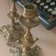 Antique baroque candlesticks