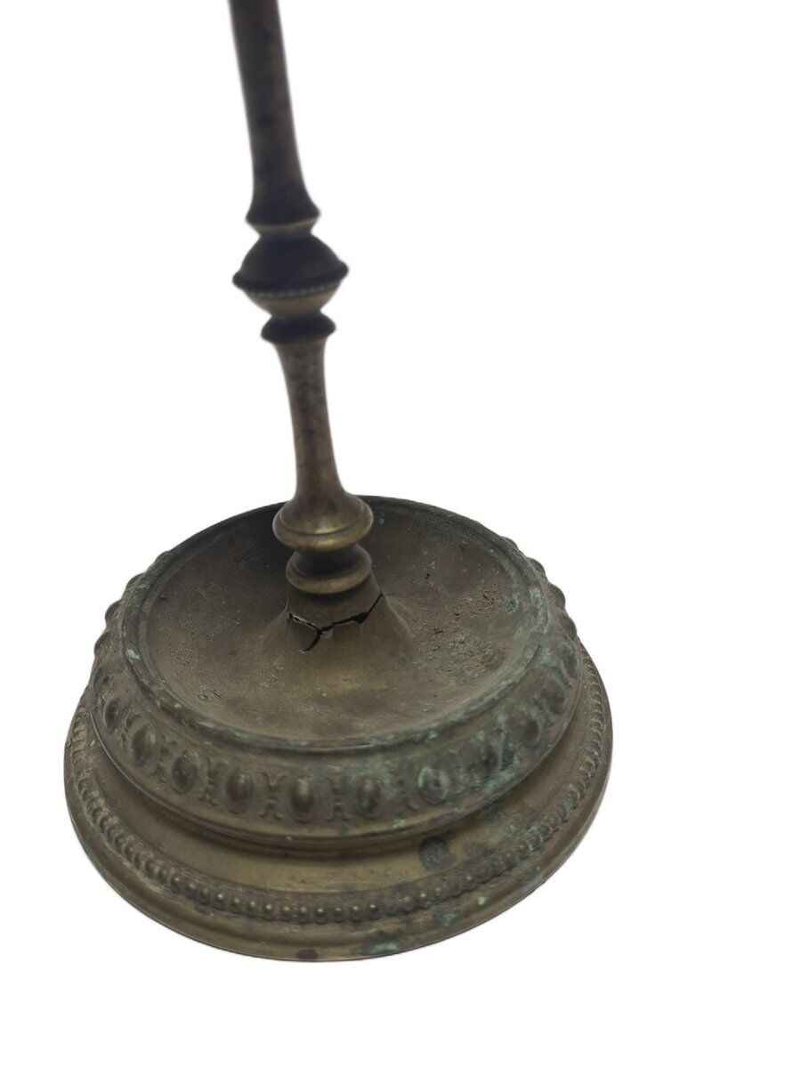 Austro-Hungarian Empire Biedermeier silver candleholder, 1890s