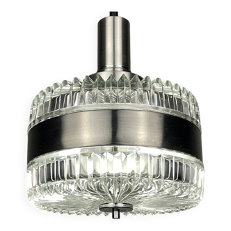 Vintage pendant lamp by Gaetano Sciolari, Italy, 1970s.