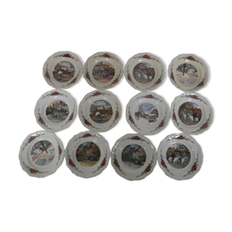 Flat plates "obernai"