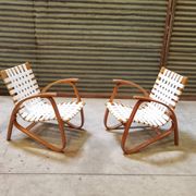 Paire de fauteuils par Jan Vanek pour Up Zavody 1930
