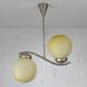 Original Art Deco Antique Chandelier Hanging Lamp Bauhaus Era
