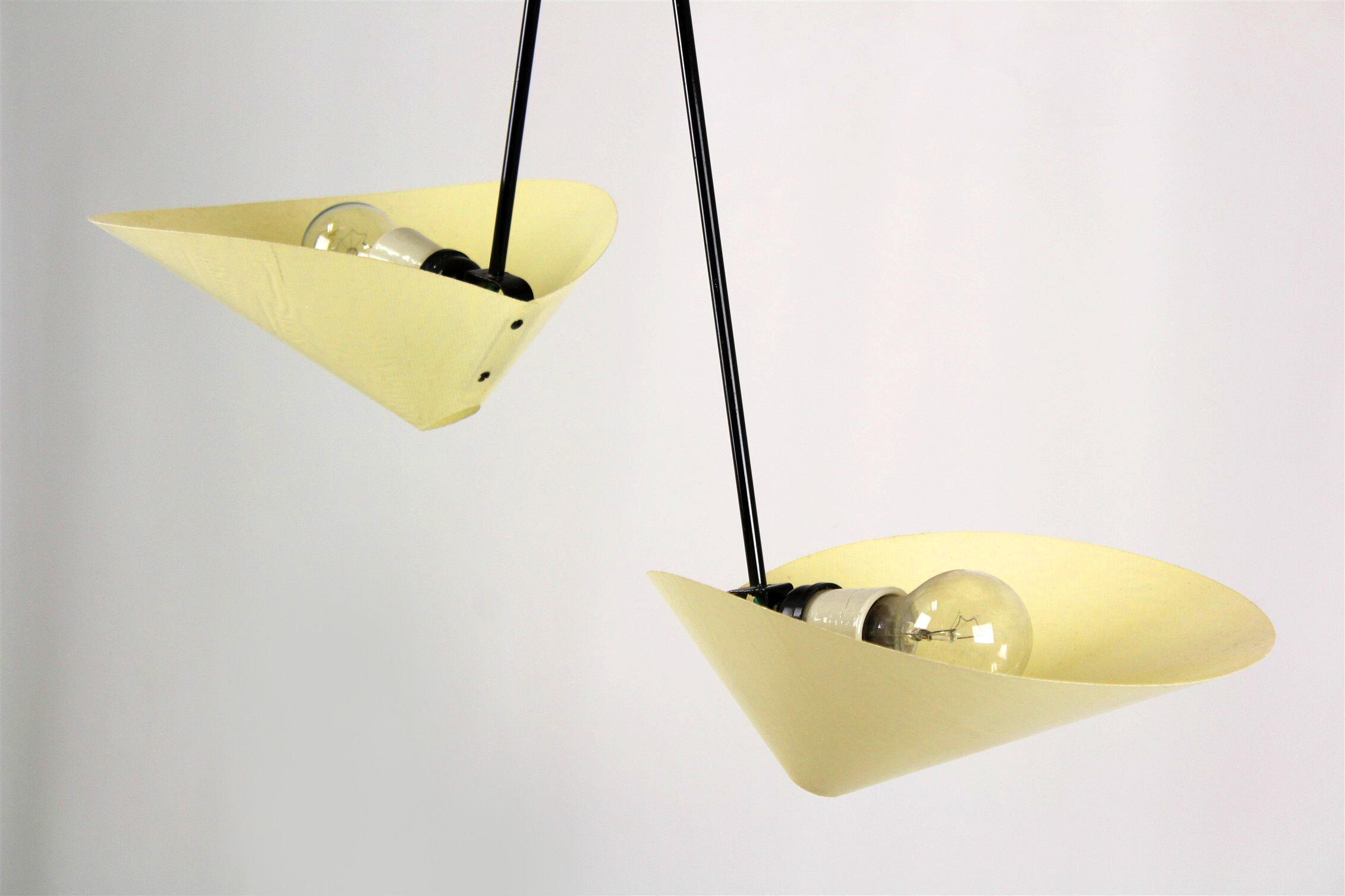 Model 1210 Ceiling Lamp by Josef Hurka for Napako, 1960s