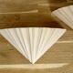 Pair of vintage beige shell wall lamp, France 1970