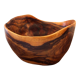 Vintage olive wood salad bowl Saint Paul