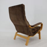 1970s Yngve Ekström "Contino" Leather Armachair,Sweden