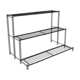 Steel factory stairs