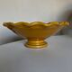 XXXL wavy bowl in glazed terracotta 1950 Provence