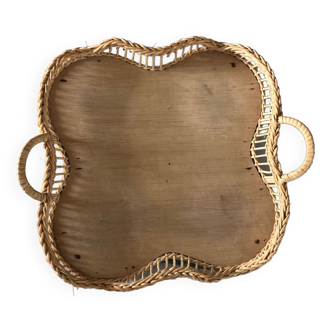 Small rattan tray