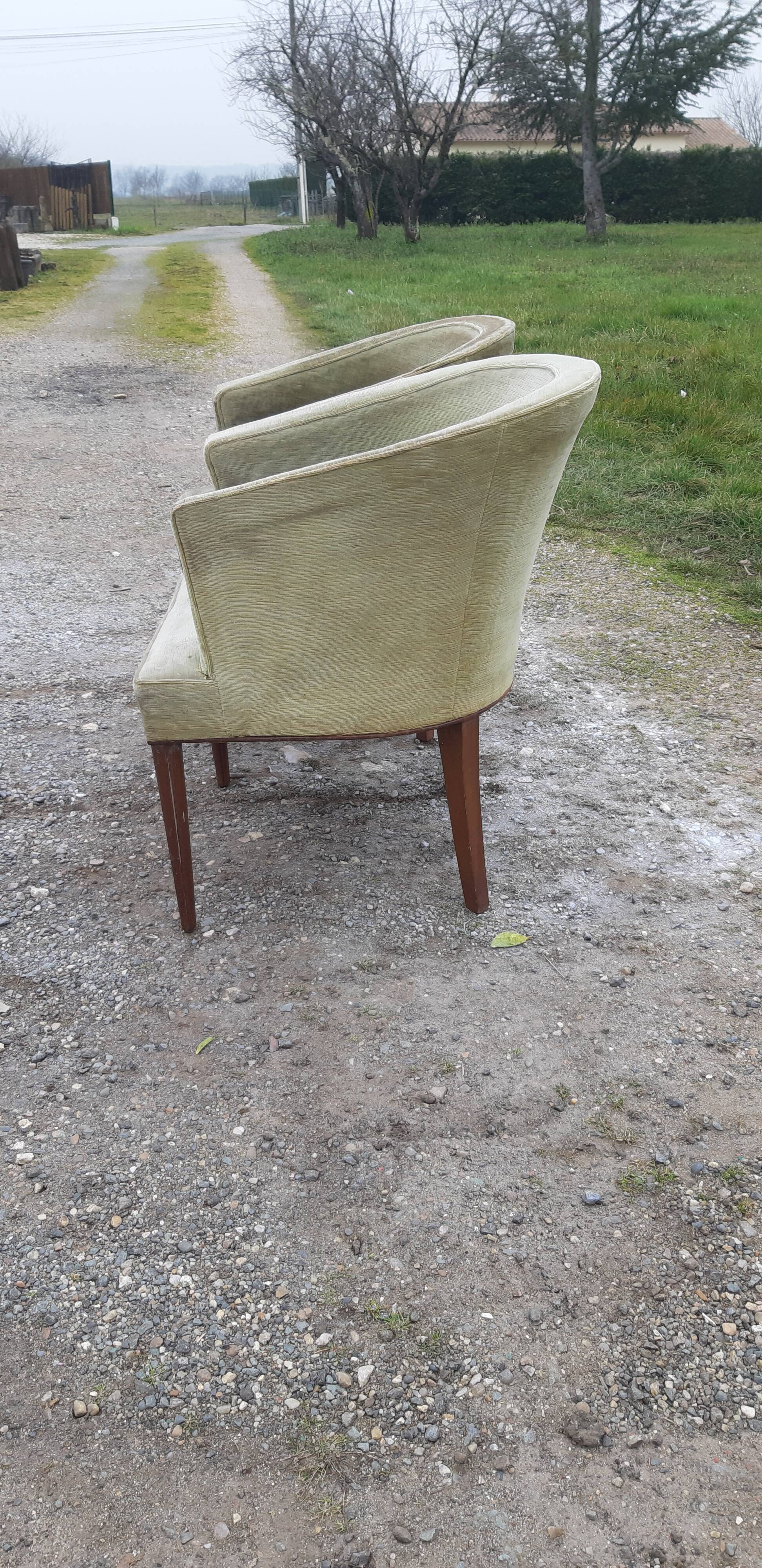 Pair of armchairs year 30