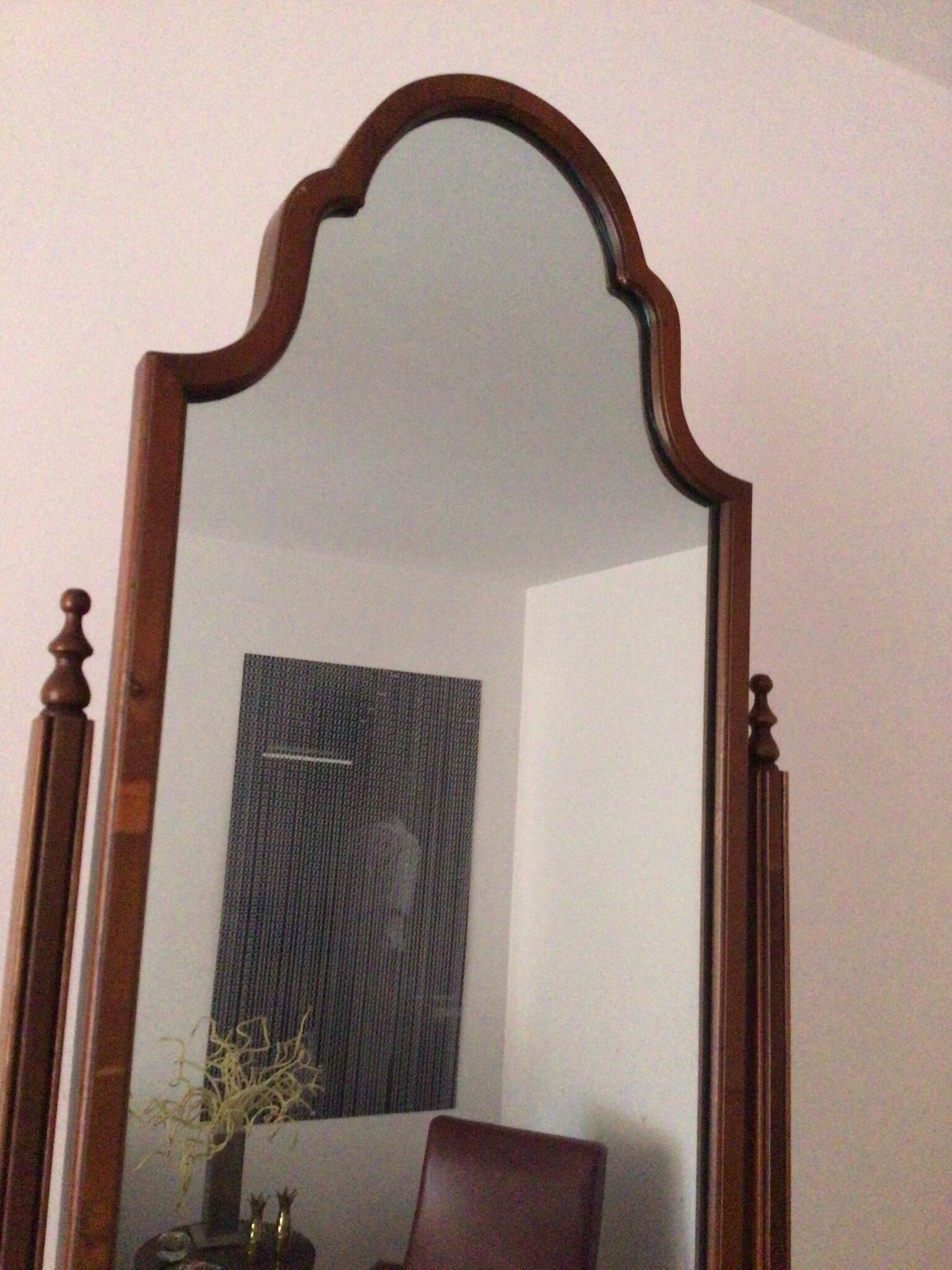 Mirror on feet Psyche style 39x160cm