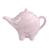 Théière éléphant rose de la faïencerie Sainte Radegonde