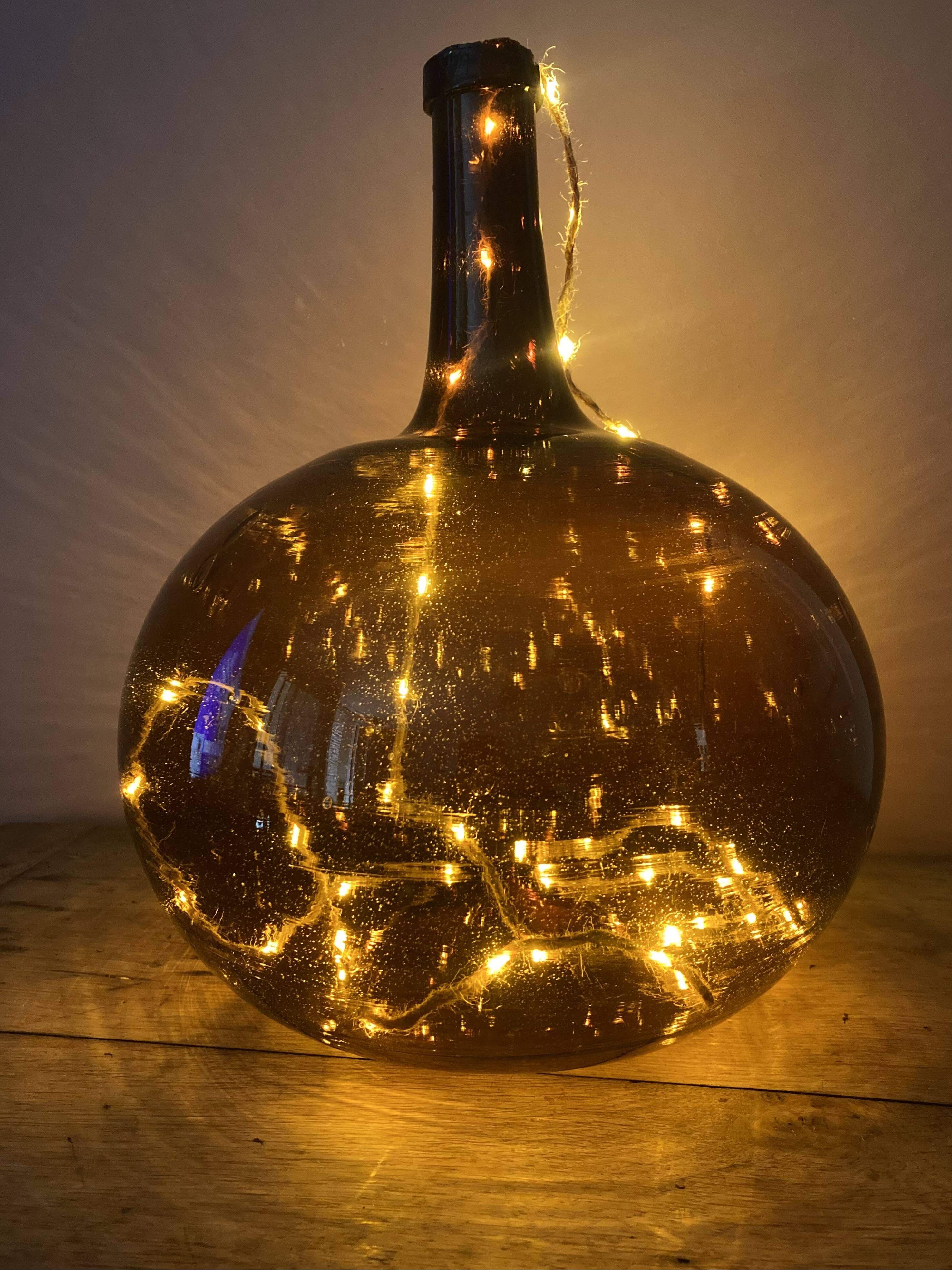Amber demijohn from the end of 1800