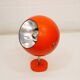 Vintage orange eyeball space age wall Lamp– Louis Poulsen, Denmark 70's