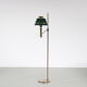 Lampadaire en laiton des années 1950 par Oia, Suède
