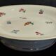 Mid-20th century porcelain soup plate with heel, brand to be identified