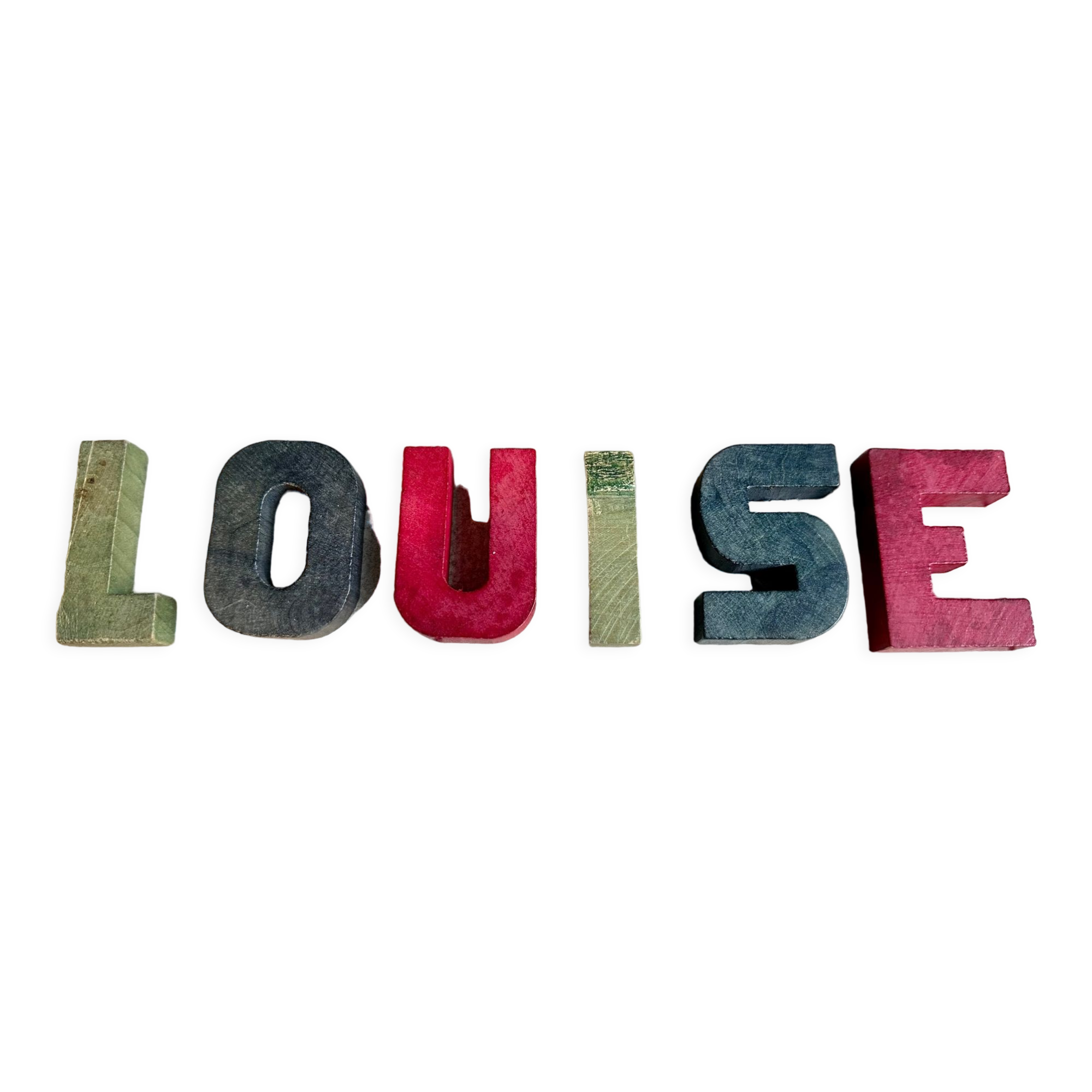 Wooden letters
