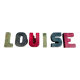 Wooden letters
