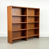 Bibliothèque en teck, années 1960