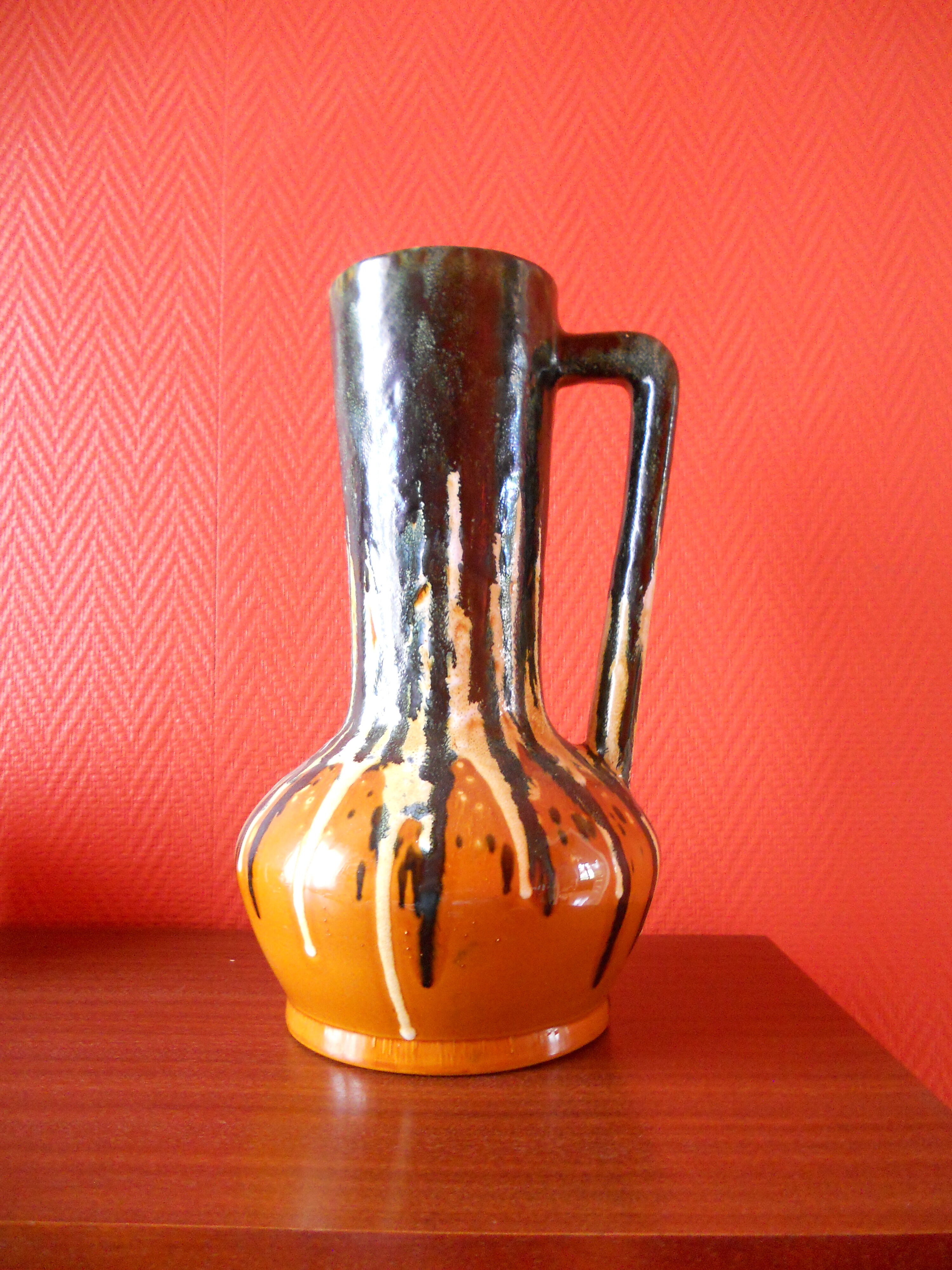 Vase de sol vintage 1970