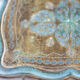 Wooden tray, tea set