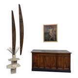 Solid Walnut Trade Counter