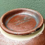 Grand pot à anses en grés vernissé