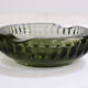 Smoked art deco ashtray