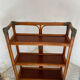 Bamboo and rattan shelf, 1970s