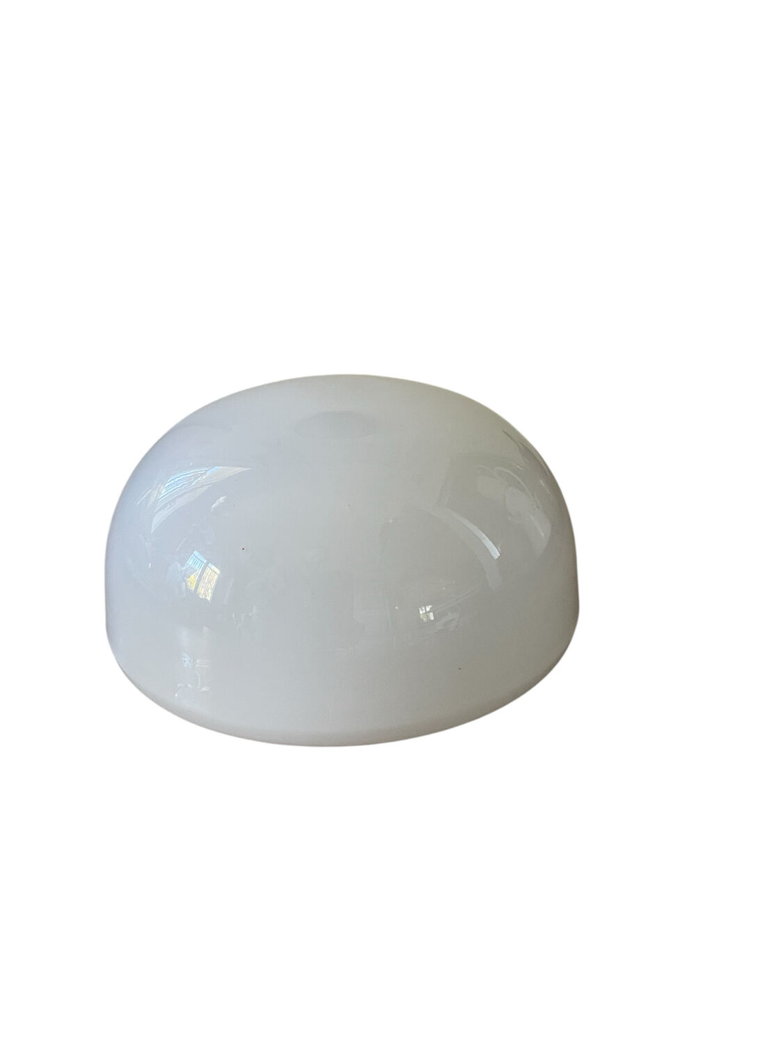 Vintage opaline glass ceiling light