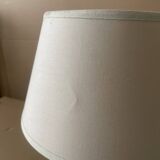 Lampe Art Déco en verre moulé / Saint Aignan