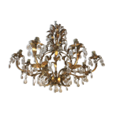 Golden iron lustre and pampilles