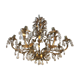 Golden iron lustre and pampilles