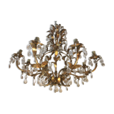Golden iron lustre and pampilles