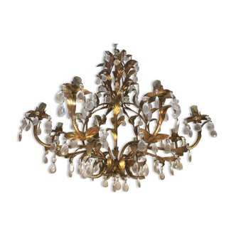 Golden iron lustre and pampilles