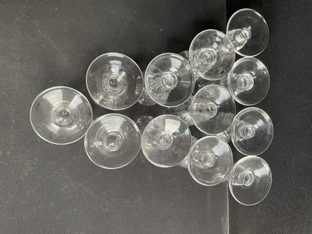 6 liquor glasses signed Waterford Crystal
