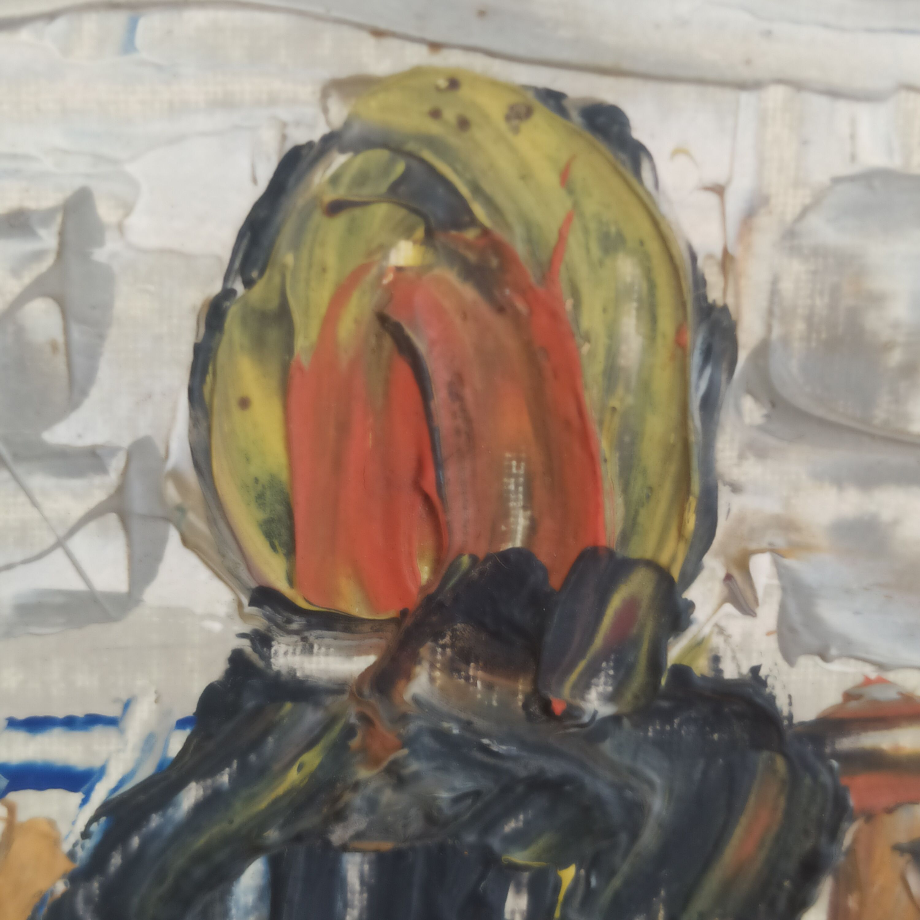 Oil on canvas signed Gambin 1964