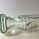 Legras glass bottle "transparent hand" circa 1920, antique carafe