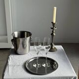 Vintage silver-plated champagne bucket H19