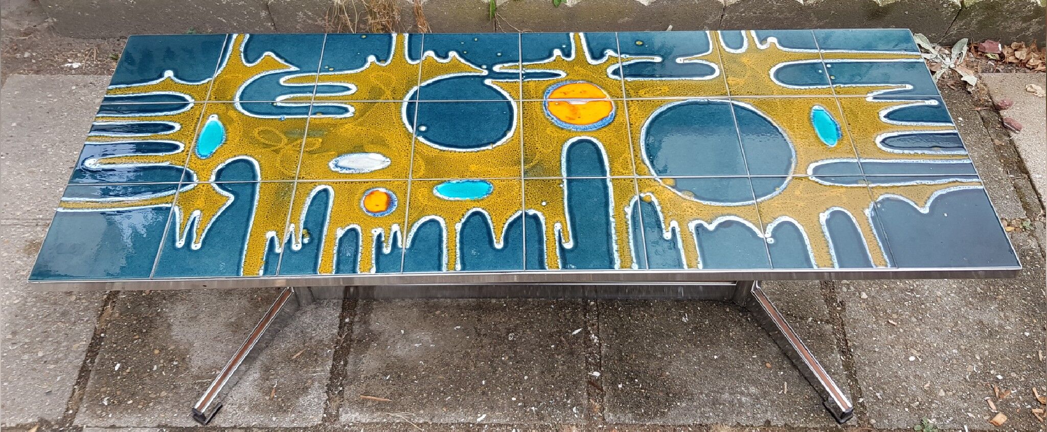 Ceramic coffee table 1970