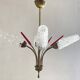 50s-60s tulip chandelier, modernist style